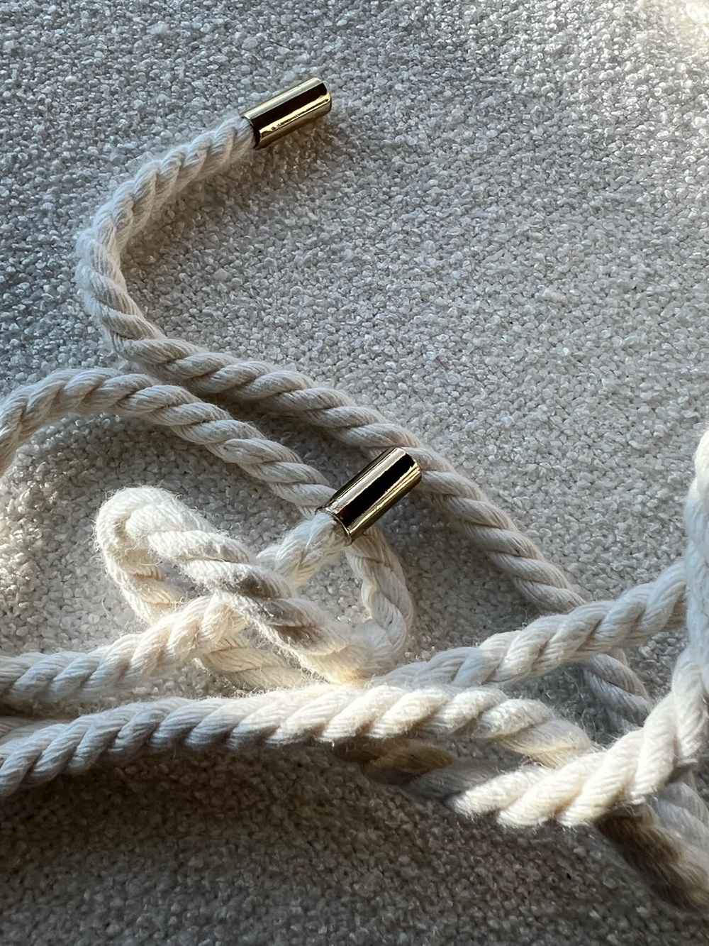ASOS Handwoven Rope Lace-Up Sandals - Cream - Picture 8 of 13